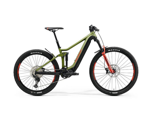 El MTB Merida eONE-FORTY 500 grön/svart