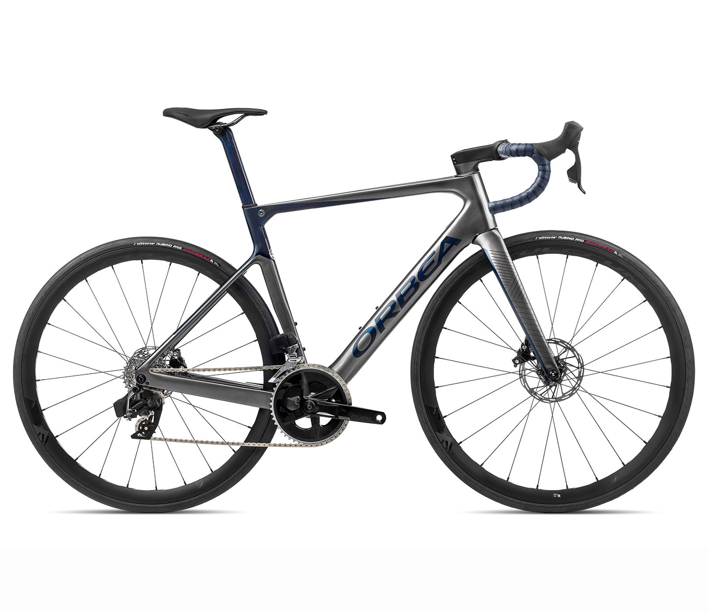 Demo Racercykel Orbea Orca M31e LTD Gråmetallic/Blå