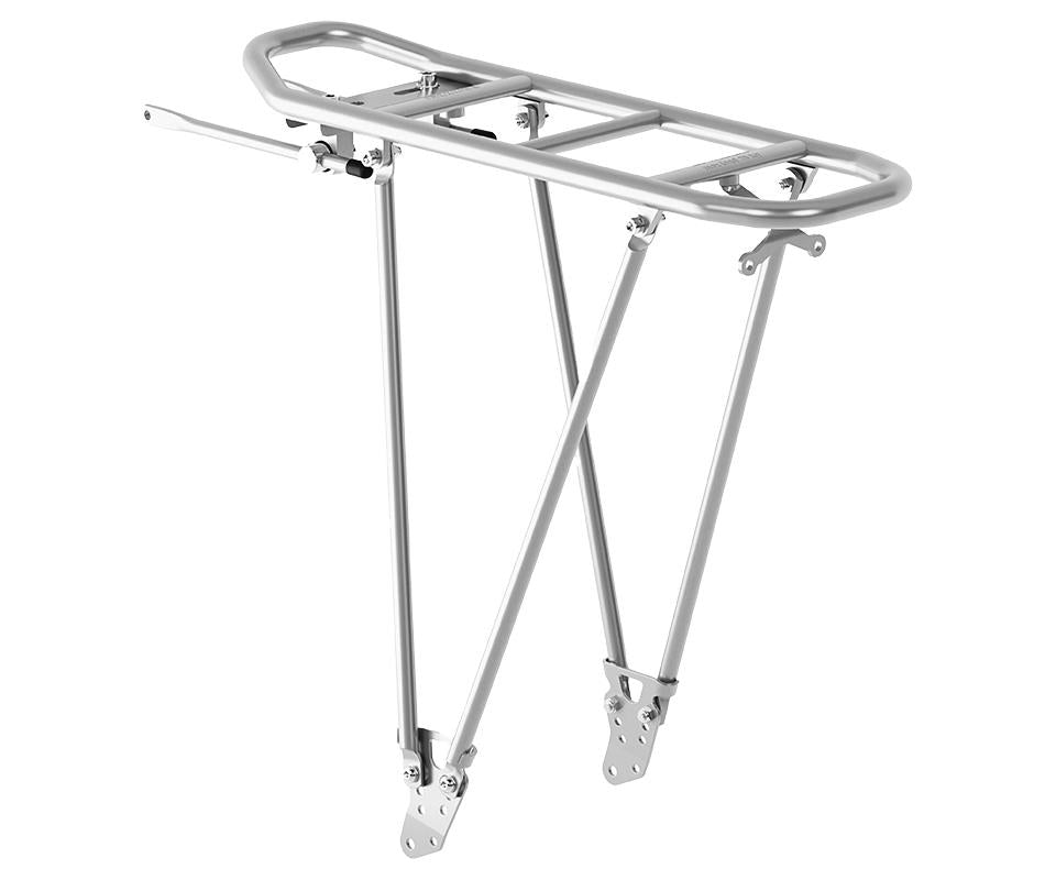 Pakethållare Racktime Foldit Adjustable 2.0 24-29" Silver