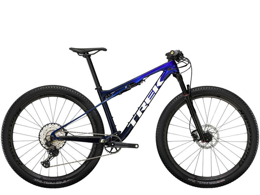 MTB Trek Supercaliber 9.7 Hex Blue to Deep Dark Blue Fade