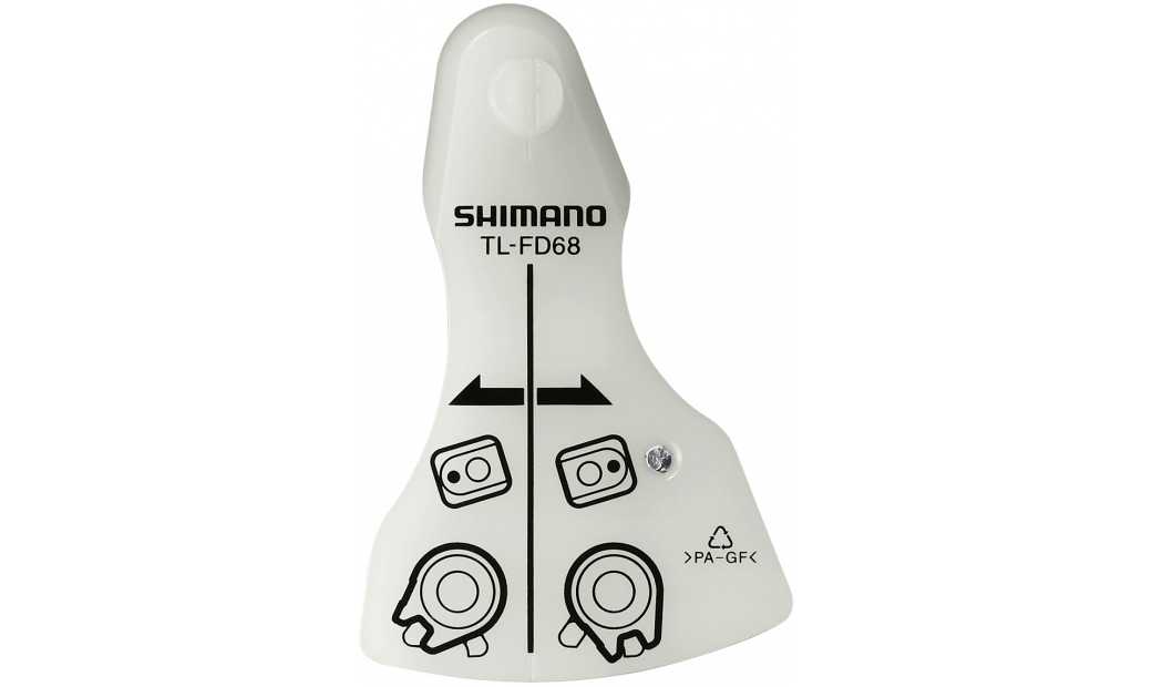 Vajerkontroll Shimano TL-FD68 för FD-6800 framväxel