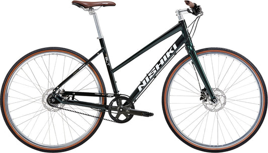 Hybridcykel Nishiki Pro BLT Dam grön