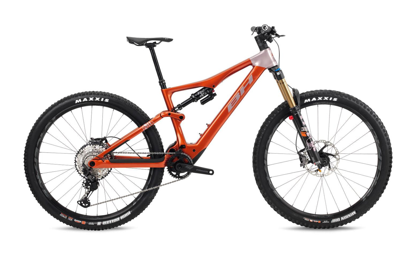 El MTB BH Ilynx Trail Carbon 8.8 Orange/Koppar