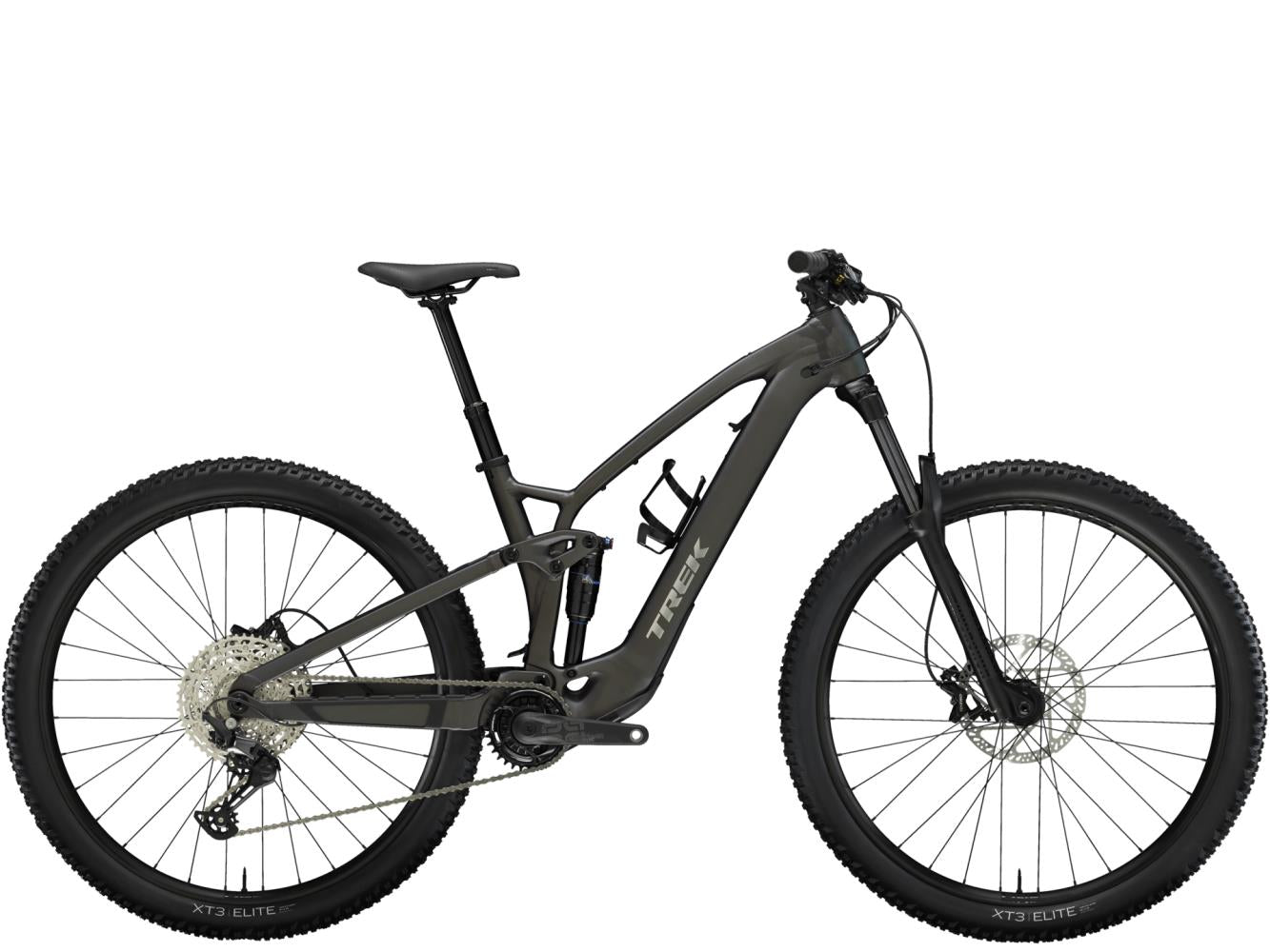 El MTB Trek Fuel EXe 5 Svart 29"