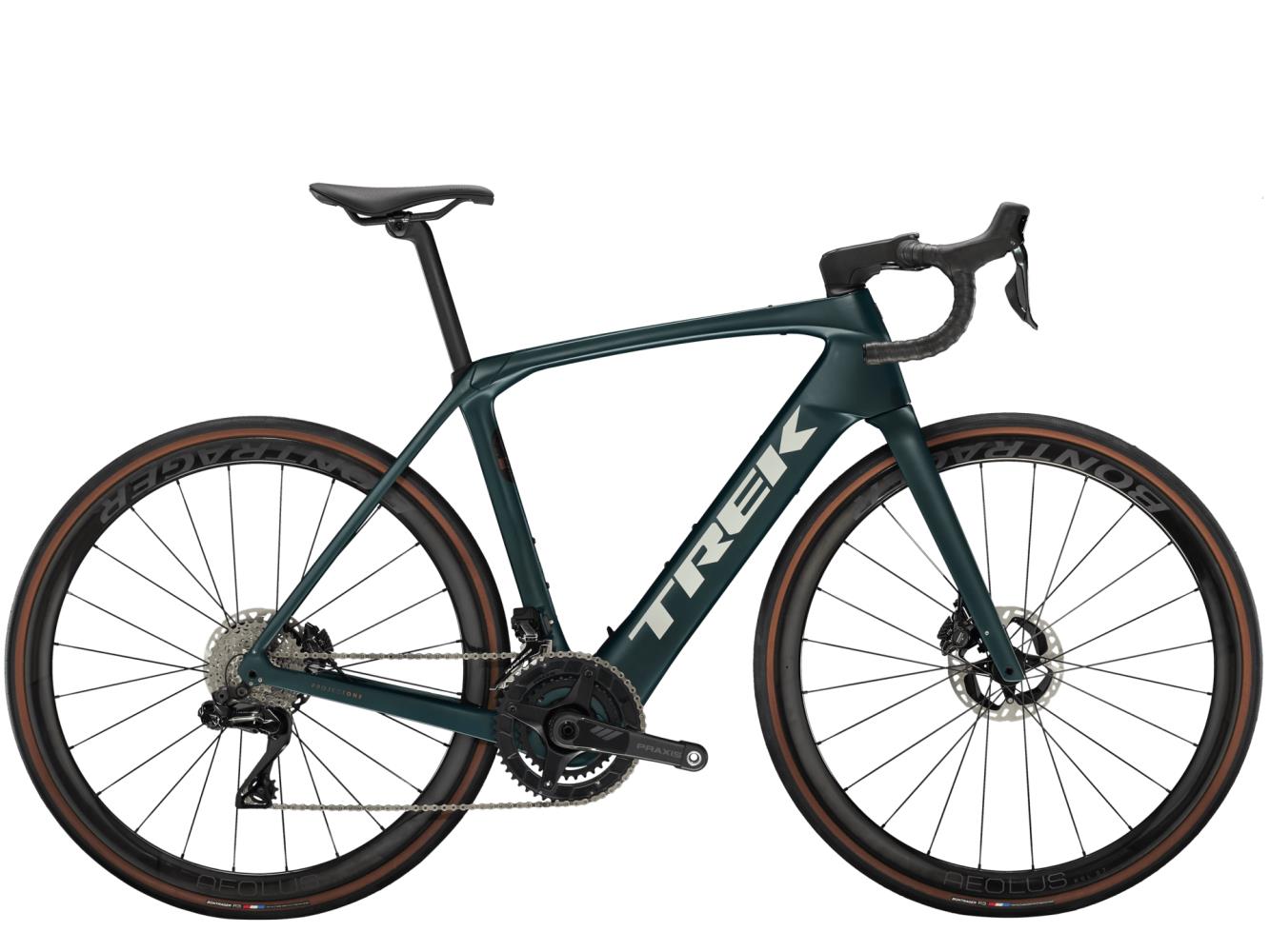 E-Racer Trek Domane+ SLR 9 Grön