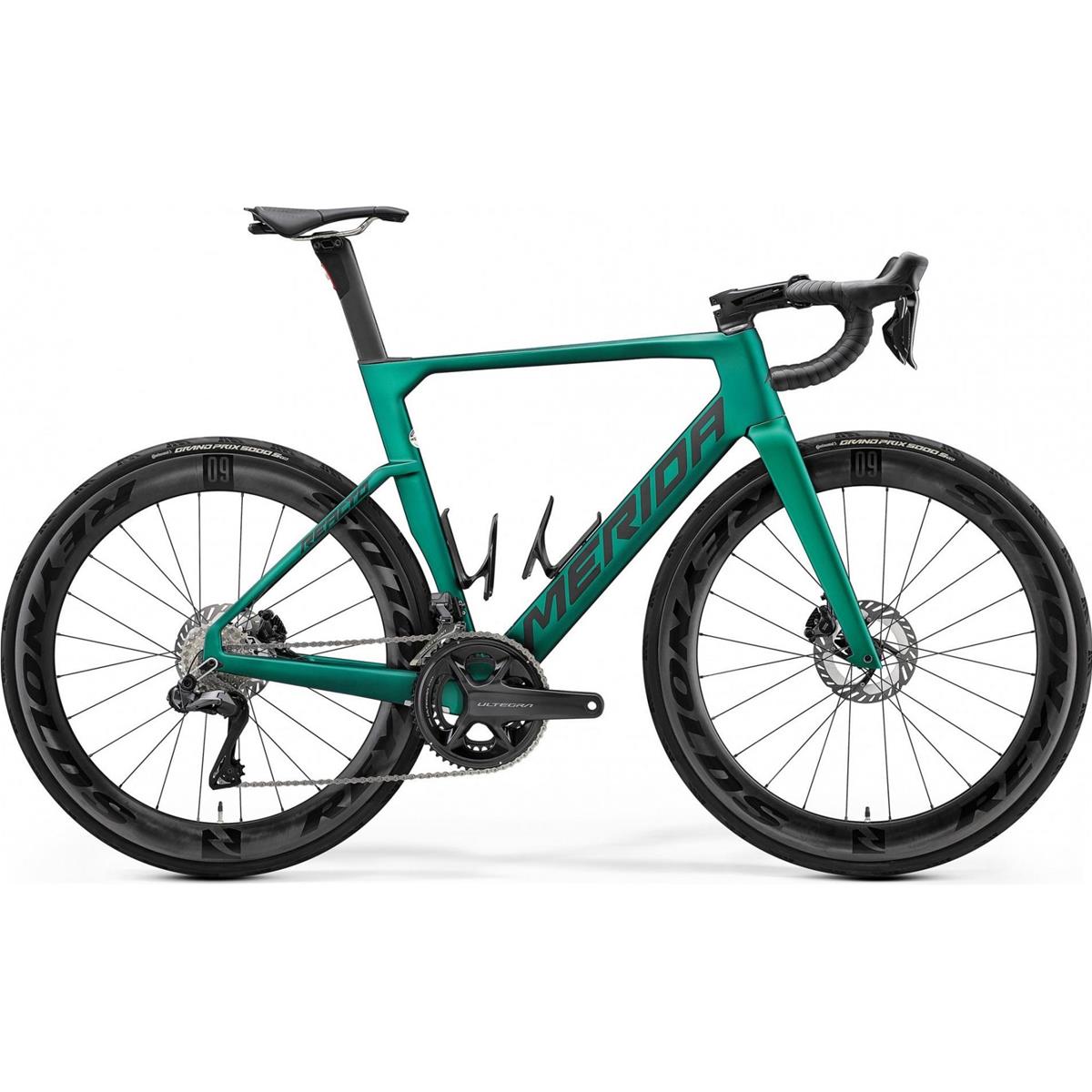 Racer Merida Reacto 8000 Grön/Silver