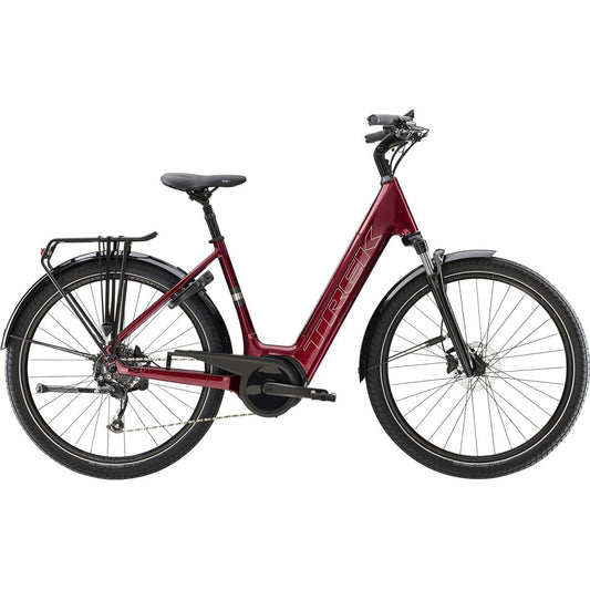 Elcykel Dam Trek Verve+ 3 Lowstep 400 WH Röd