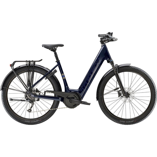 Elcykel Dam Trek Verve+ 4 Lowstep 400 WH Blå