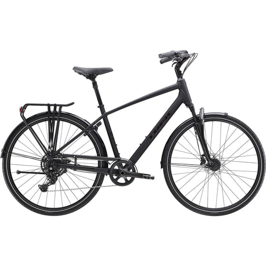 Hybridcykel Trek Verve 3 Equipped Svart