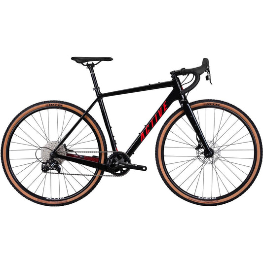 Gravelcykel Active Wanted C11 Carbon Svart