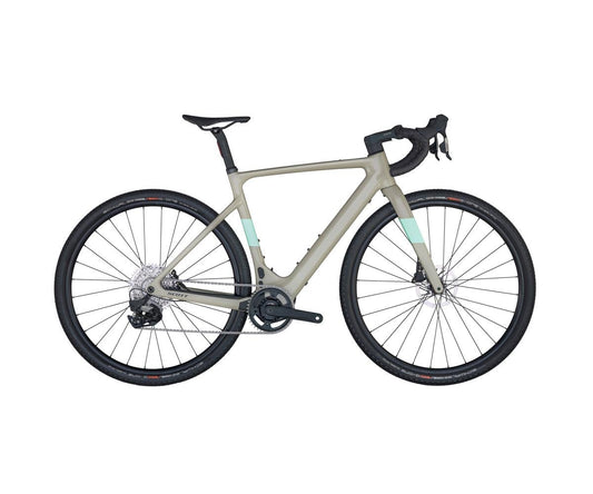 Elcykel Gravel Scott Solace Gravel eRIDE 30 beige