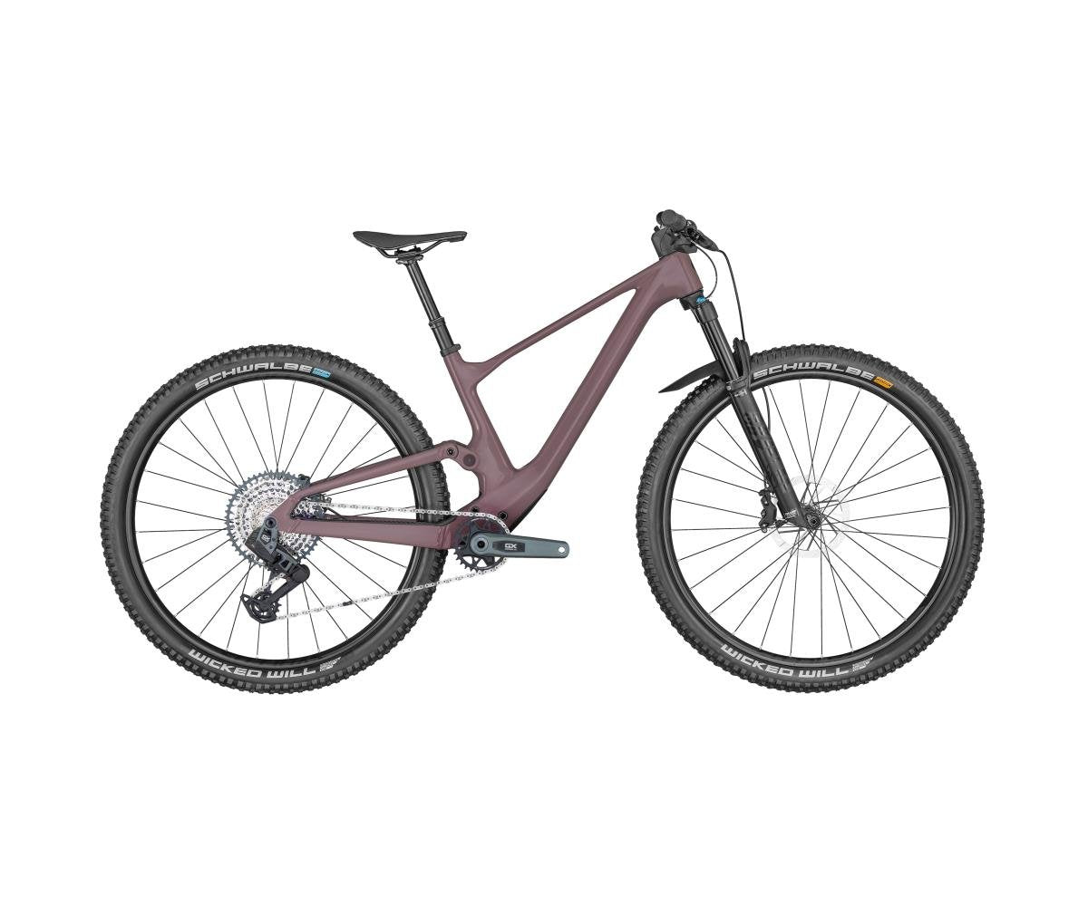 MTB Heldämpad Scott Contessa Spark 910 TR lila