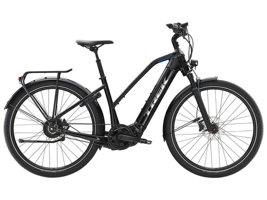 Elcykel Trek Allant+ 9 Stagger svart/blå