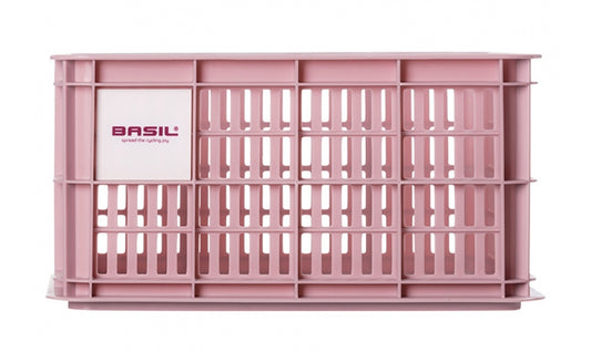 Packväska Basil Bicycle Crate S rosa