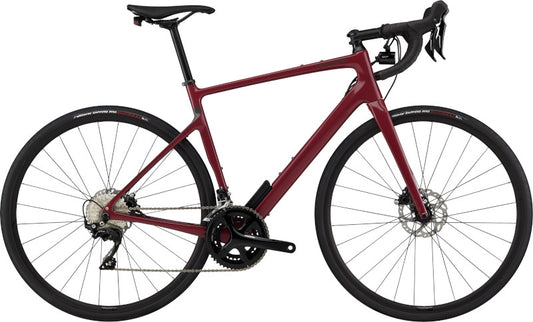 Racercykel Cannondale Synapse Carbon 3 L Black Cherry