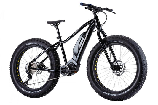 EL-Fatbike Active Arctic Svart 26"