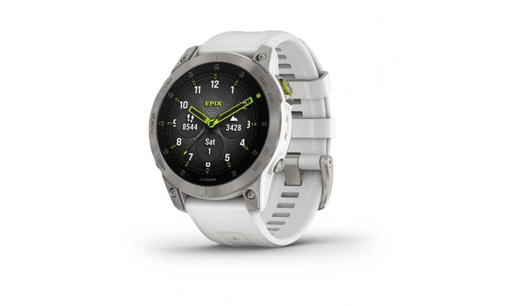 Träningsklocka Garmin Epix 2 Amoled Sapphire 47mm vit