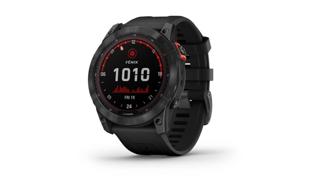 Träningsklocka Garmin Fenix 7X Solar 51mm svart