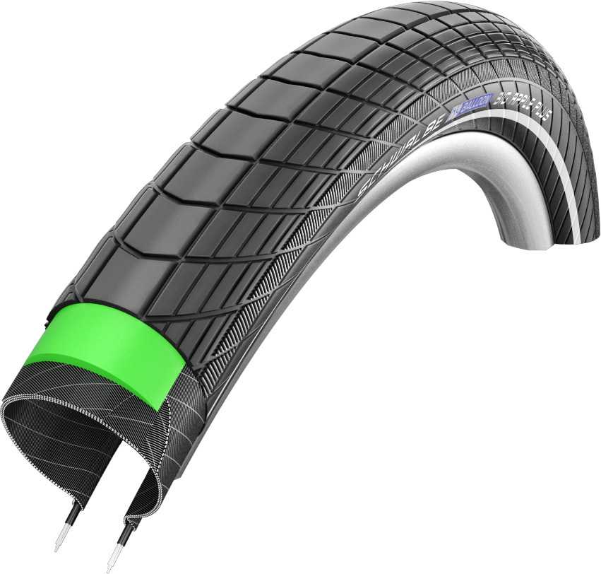 Cykeldäck Schwalbe Big Apple Plus Greenguard Endurance 50-622 (28 x 2.00") svart/reflex