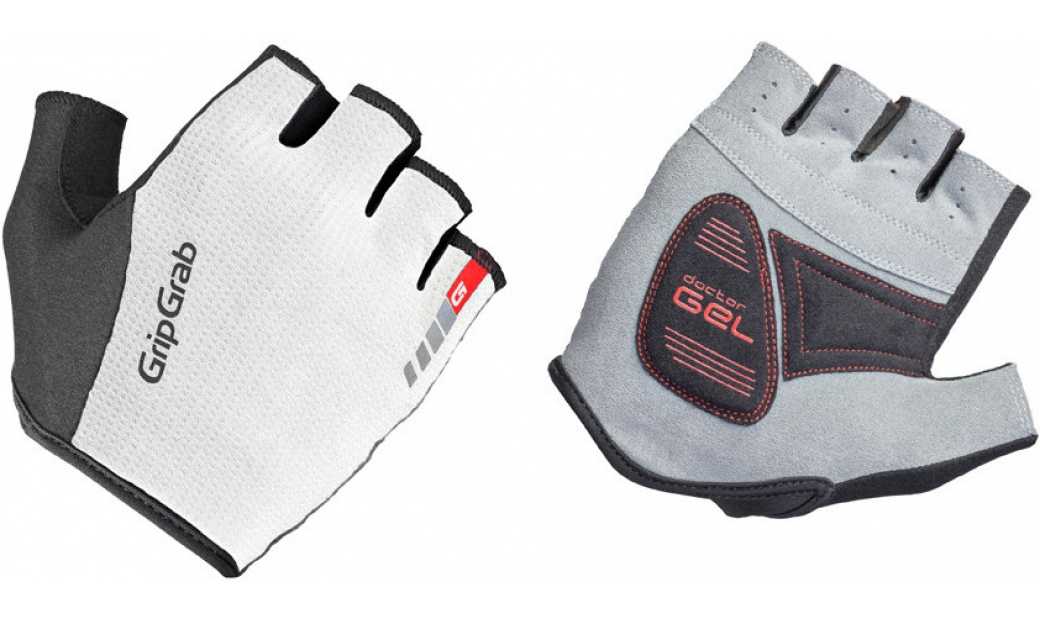 Handskar GripGrab EasyRider Padded vit