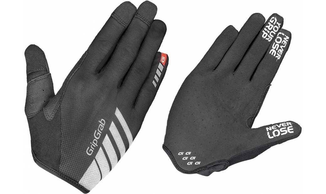 Handskar GripGrab Racing InsideGrip Full Finger svart