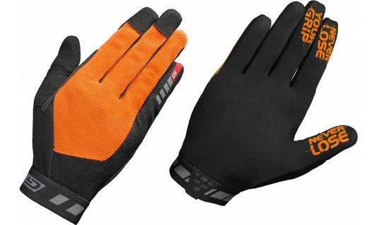 Handskar GripGrab Vertical InsideGrip Full Finger hi-vis orange