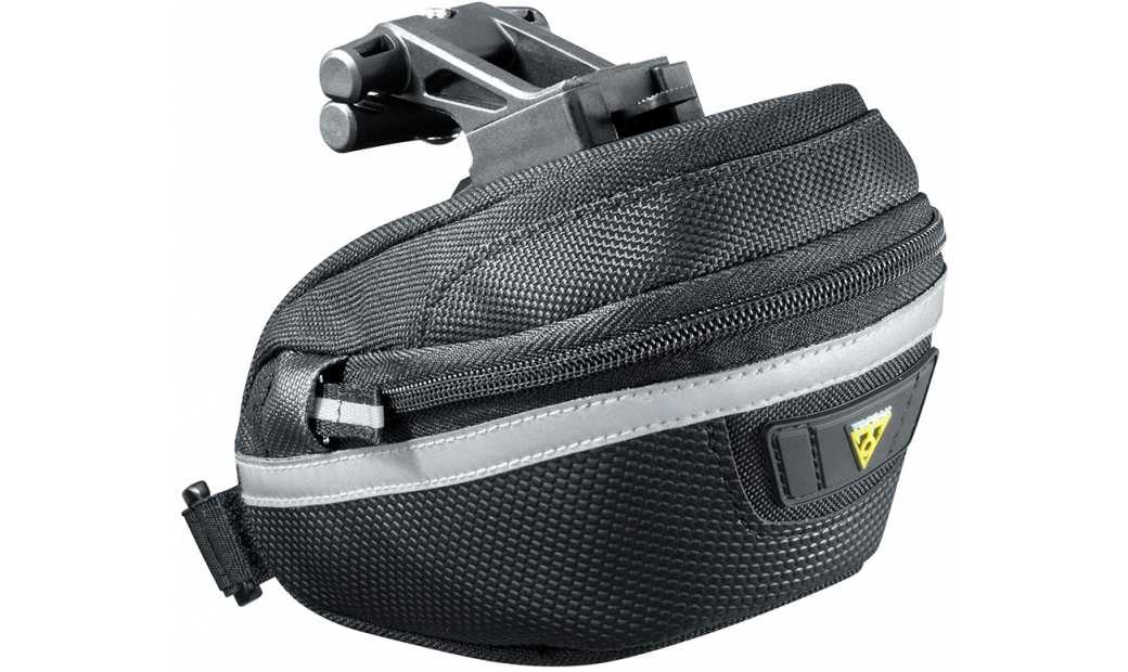Sadelväska Topeak Wedge Pack II Quickclick small 0.8 l svart
