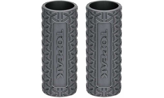 Silikonskydd Topeak för 25 g Kolsyrepatron grå 2-pack