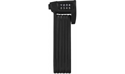 Vikbart lås Abus Bordo Combo Lite 6150 850 mm svart