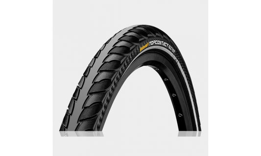Cykeldäck Continental Top CONTACT II Vectran Breaker 50-559 (26 x 2.00) vikbart svart/svart