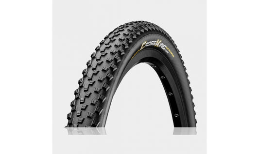 Cykeldäck Continental Cross King RaceSport 55-584 (27.5 x 2.20) vikbart svart/transparent svart/svart