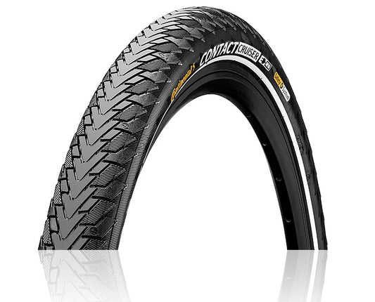 Cykeldäck Continental CONTACT Cruiser SafetySystem Breaker 55-622 (28x2.20") svart/reflex