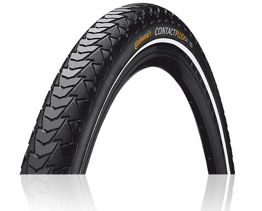 Cykeldäck Continental CONTACT Plus SafetyPlus Breaker 47-622 (28x1.75") svart/reflex