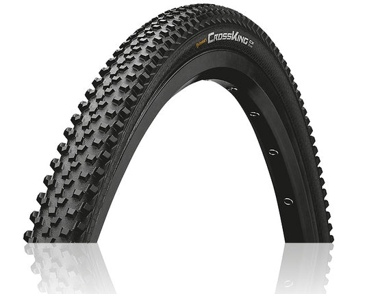 Cykeldäck Continental Cross King CX PolyX Breaker SafetySystem Breaker NyTechBreaker 35-622 (28x1.375x1.625") svart vikbart