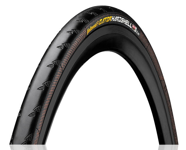 Cykeldäck Continental Gator Hardshell PolyX Breaker ProTection DuraSkin 25-622 svart vikbart