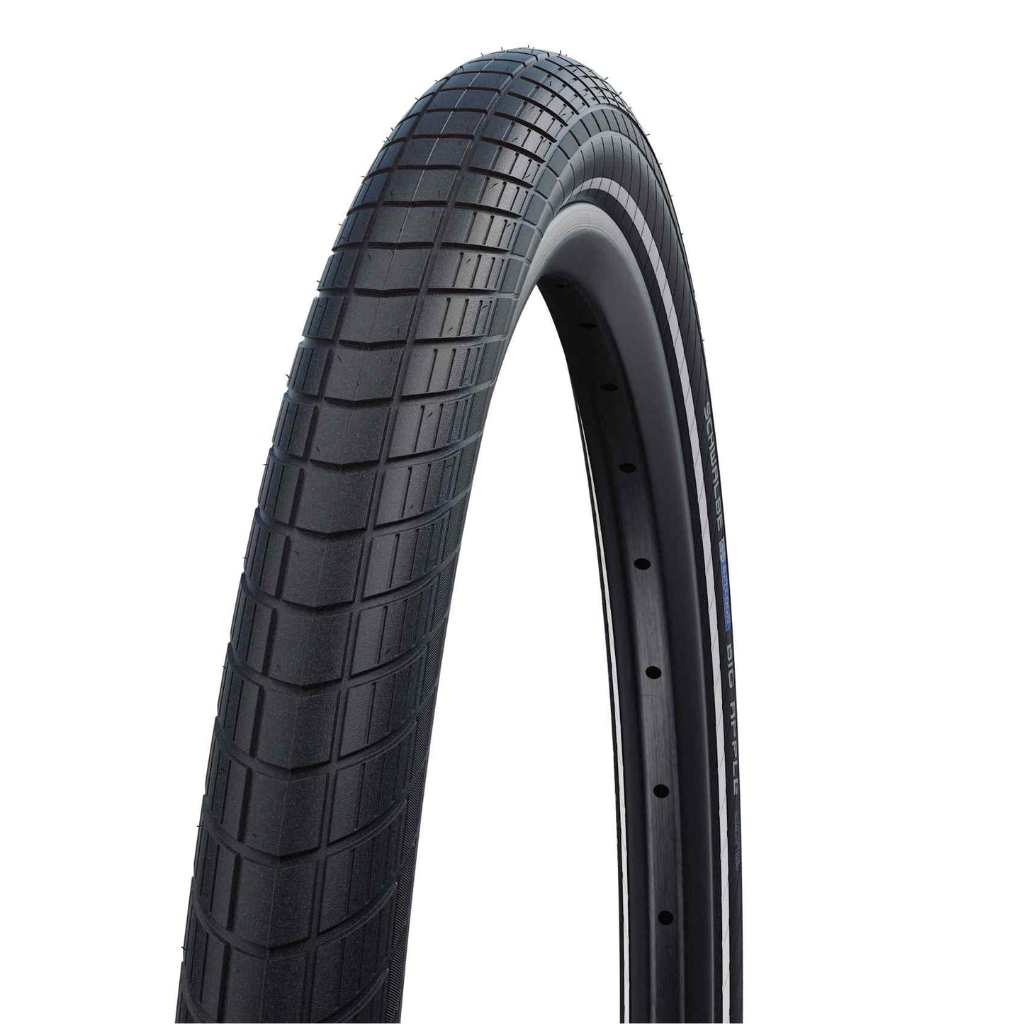 Cykeldäck Schwalbe Big Apple Endurance RaceGuard 55-559 (26x2.15") Svart/Reflex