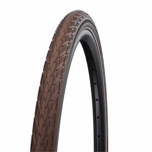 Cykeldäck Schwalbe Delta Cruiser Plus SBC PunctureGuard 37-622 (28x1.40") brown-reflex