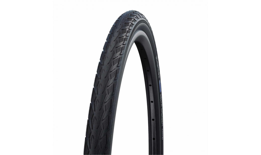 Cykeldäck Schwalbe Delta Cruiser SBC K-Guard 37-590 (26x1.375") Svart