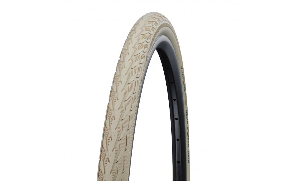 Cykeldäck Schwalbe Delta Cruiser SBC K-Guard 40-635 (28x1.50") creme