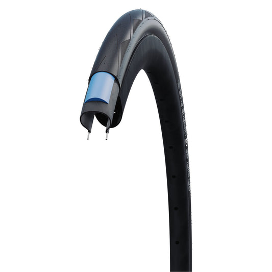 Cykeldäck Schwalbe Durano Plus ADDIX SmartGuard 25-622 Svart Vikbart