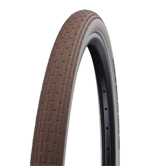 Cykeldäck Schwalbe Fat Frank SBC K-Guard 60-559 (26x2.35") brown/whitewall-reflex