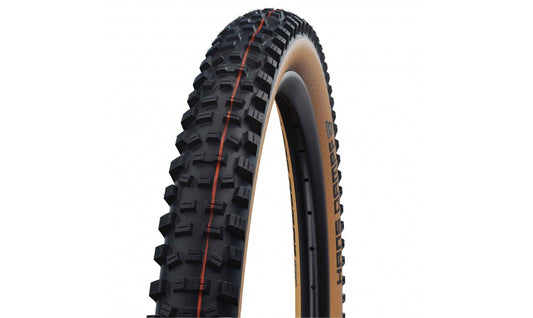 Cykeldäck Schwalbe Hans Dampf ADDIX Soft Super Trail TLE 65-584 (27.5x2.60") classic sidewall Vikbart