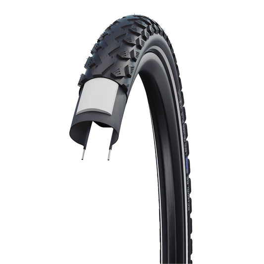 Cykeldäck Schwalbe Land Cruiser Plus SBC PunctureGuard 42-622 (28x1.60") Svart/Reflex