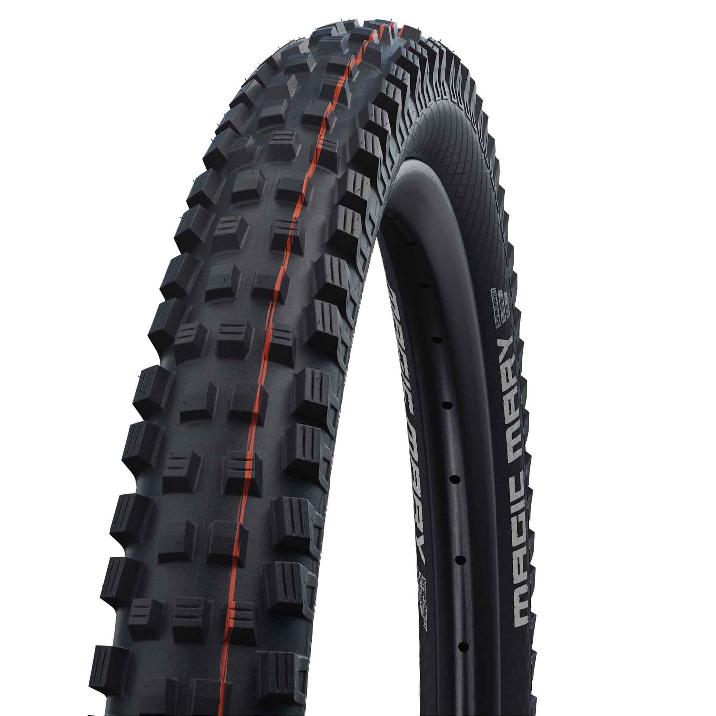 Cykeldäck Schwalbe Magic Mary ADDIX Soft Super Trail TLE 65-584 (27.5x2.60") Svart Vikbart