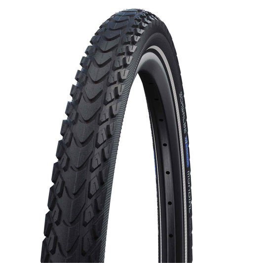 Cykeldäck Schwalbe Marathon Mondial TravelStar DD V-Guard 37-622 (28x1.40") Svart/Reflex Vikbart