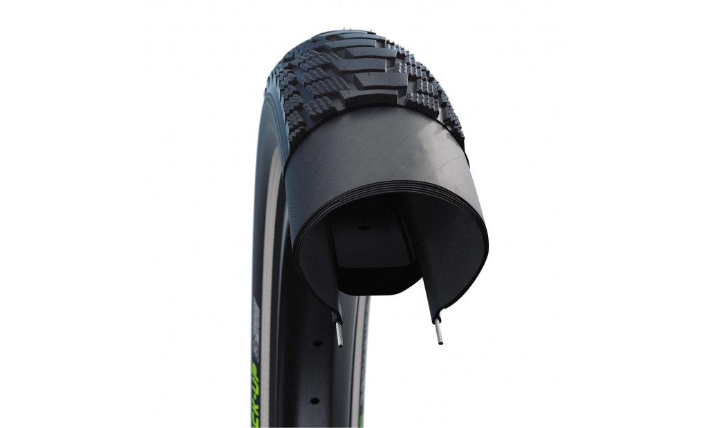 Cykeldäck Schwalbe Pick-Up ADDIX E Super Defense 55-406 (20x2.15") Svart/Reflex