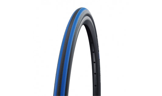 Rullstolsdäck Schwalbe Rightrun K-Guard Black'n Roll 25-540 Svart/Blå