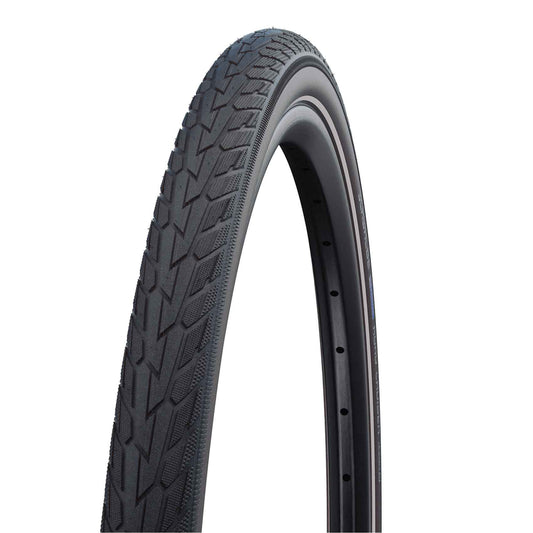 Cykeldäck Schwalbe Road Cruiser Green Compound K-Guard 47-622 (28x1.75") Svart/coffee-reflex