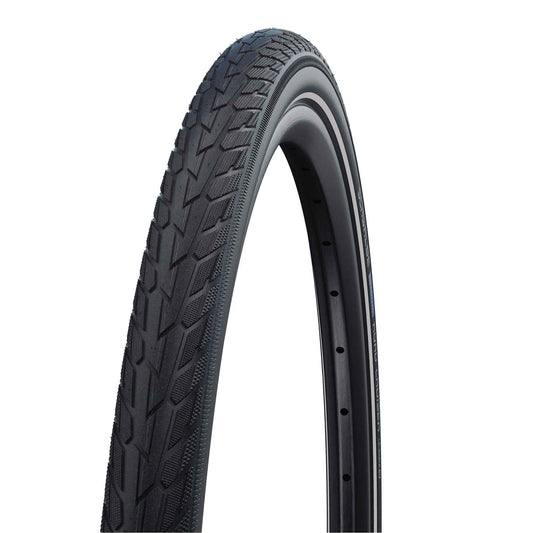Cykeldäck Schwalbe Road Cruiser Green Compound K-Guard 47-622 (28x1.75") Svart/Reflex