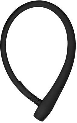 Vajerlås Abus Grip-O-Cable silikonöverdrag 650 mm svart